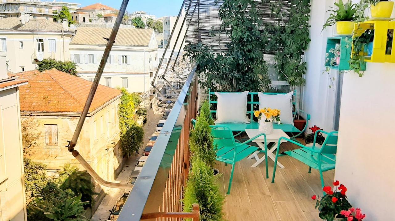 Aay- Best Corfu Town & Sea Apart 2Bedroom Renovated + Lift / Comfy&Design+Wifi Exterior foto