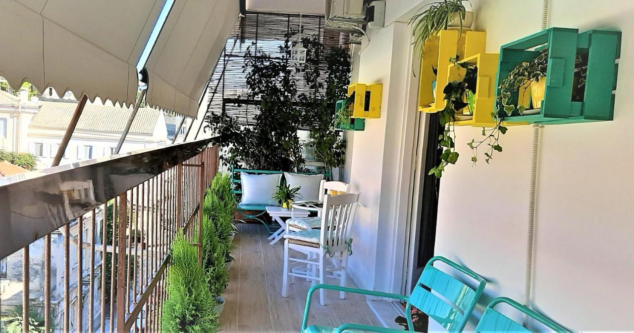 Aay- Best Corfu Town & Sea Apart 2Bedroom Renovated + Lift / Comfy&Design+Wifi Exterior foto
